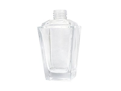 Frasco em Vidro Pirâmide Rosca 28/410 Transparente-250 ml