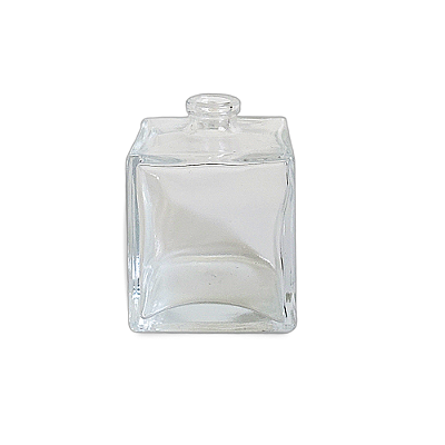 Frasco Em Vidro Cube 50 ml Recrave Transparente
