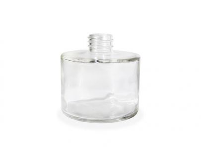 Frasco Picolo Cilíndrico em Vidro Rosca 28/410 Transparente-240 ml