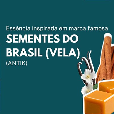 Essência de Sementes do Brasil Para Vela