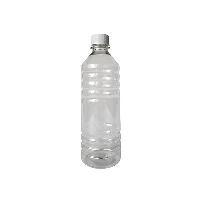 Frasco Pet Caricia Listras com Tampa Lacre  Rosca 28-410 - 500ml