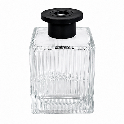 Frasco em Vidro Listrado Para Difusor 200mL