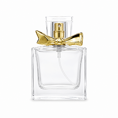 Frasco em Vidro Miss Dior com Válvula Dourada 30mL