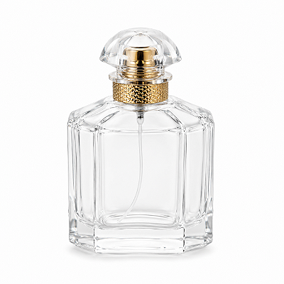 Frasco em Vidro Mon Guerlain Válvula Dourada 50mL