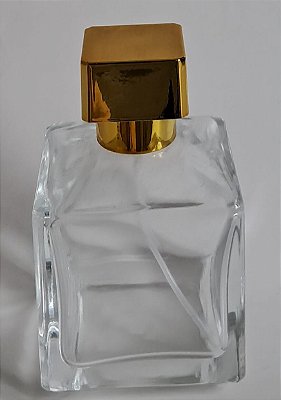 Fresco em Vidro Baccarat Com Válvula Dourada 100mL
