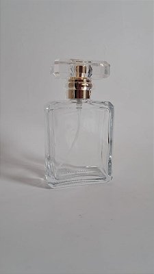 Frasco em Vidro Mademoiselle Com Válvula 50mL
