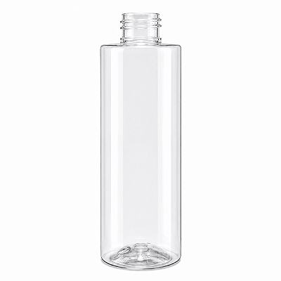 Frasco Pet Cilindrico Reto Transparente UV Rosca 24-200mL