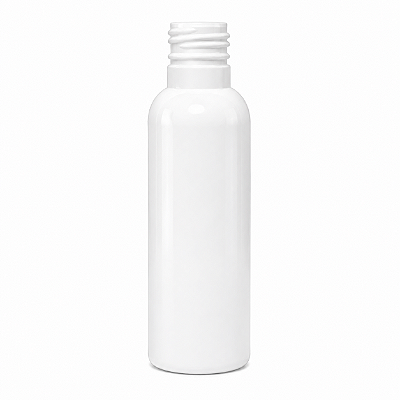 Frasco Pet Cilíndrico Branco Rosca 24-120mL