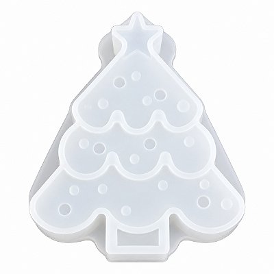 Molde de Silicone Árvore Decorada