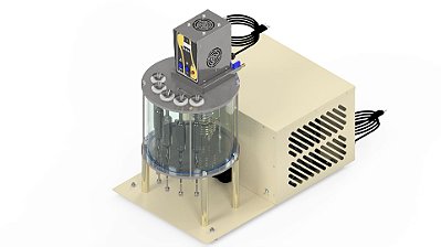 Banho viscosimetro cinematico para gelatina 5 provas com refrigeracao