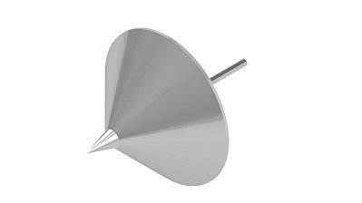 Cone oco em alumínio 35g