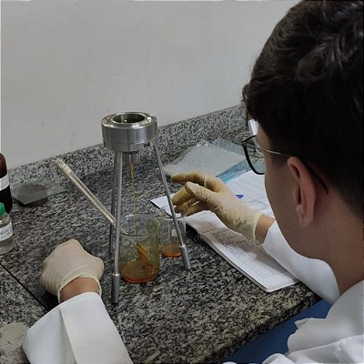 Certificado de calibracao rastreavel em Copo Din conforme Norma DIN EN ISO 2431