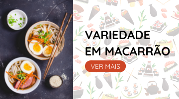 Variedade em macarrão