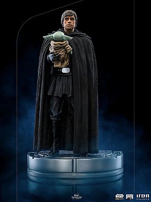 The Mandalorian Luke Skywalker & Grogu 1/10 Art Scale Statue
