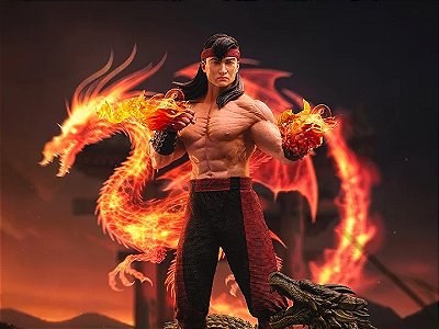 Estátua Liu Kang - Mortal Kombat - Art Scale 1/10 - Iron Studios