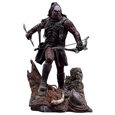 Estátua Lurtz Uruk-Hai Leader - O Senhor dos Anéis - Art Scale 1/10 - Iron Studios