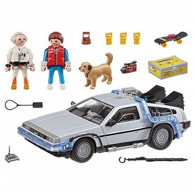 Playmobil 70317 De Volta pro Futuro Delorean