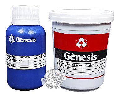 Emulsão Serifoto Violeta Base Solvente Gênesis + Sensibilizante Bicromato