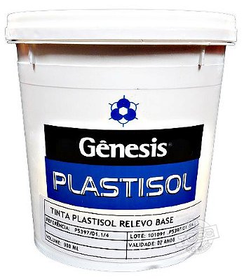 Tinta Plastisol Relevo Base Gênesis