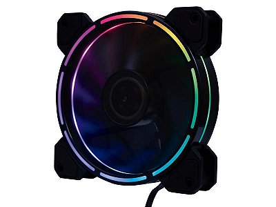 COOLER FAN 120MM 12 LEDS RAINBOW F40 OEX GAME