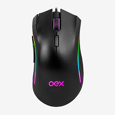 MOUSE GAMER OEX GAME RGB GRAPHIC 10000DPI MS313