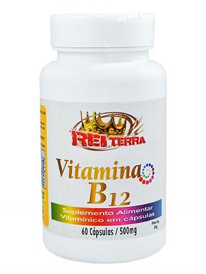 Vitamina B12 60 Caps 500mg