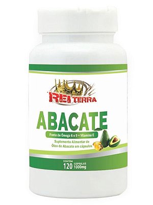 Oleo de Abacate 120 Capsulas 1000 Mg + Vitamina E - Emagrecedor