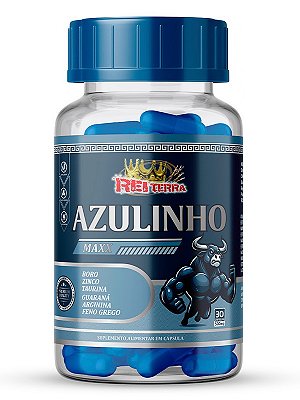 Azulinho Maxx 30 Caps - 500mg