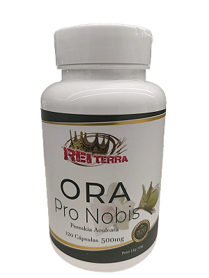 Ora Pro Nobis Fitoterápico 120 Cápsulas - 500mg