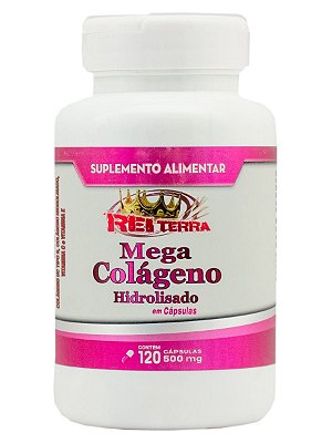 Mega Colágeno 120 Caps - 500mg