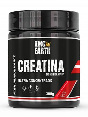 Creatina 100%Pura Monohidratada 300g-King Earth