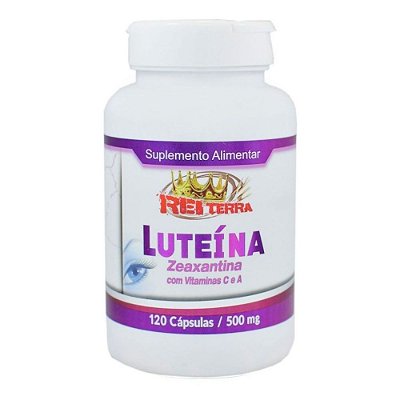 Luteína E Zeaxantina 500Mg 120 Cápsulas - Rei Terra