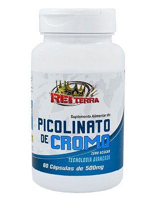 PICOLINATO DE CROMO 60 CAPS 500mg