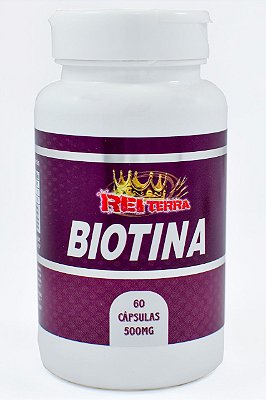 Biotina 60 caps 500mg