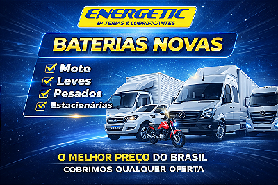 BATERIAS NOVAS
