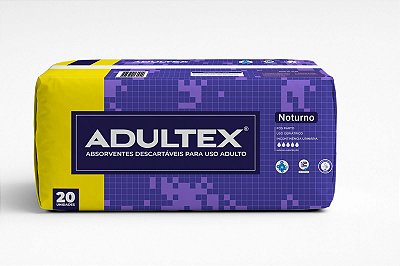 ABSORVENTE GERIÁTRICO ADULTEX - FARDO COM 160 UNIDADES