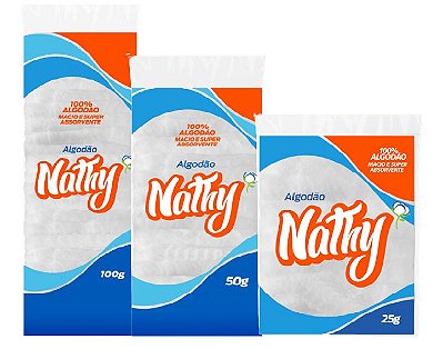 Algodão NATHY Quadradinho 100g
