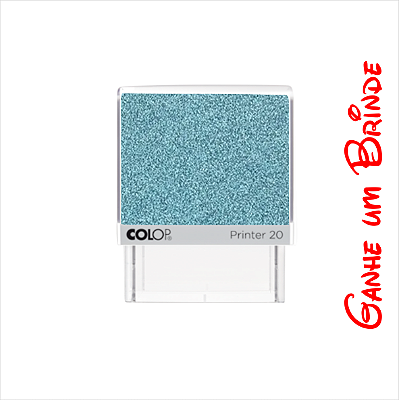 Carimbo Glitter Tamanho Padrão - Ganhe um Brinde :)