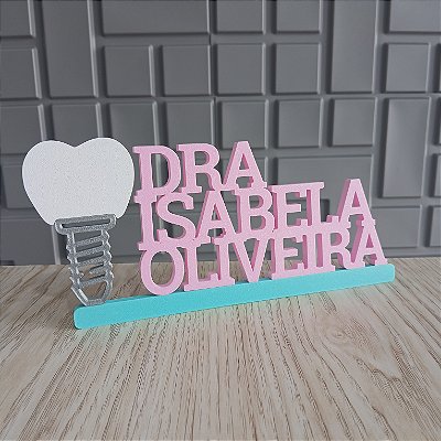 Letreiro Personalizado e Colorido