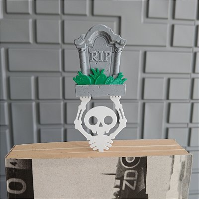 Marcador de Página Caveira