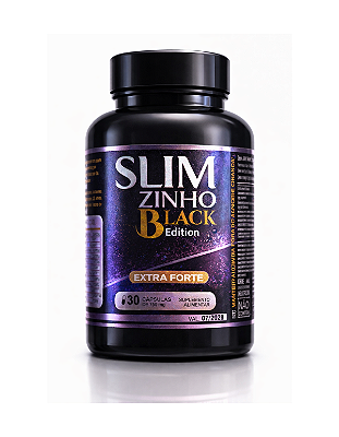 Slimzinho Black Edition Roxinho 30 Dias Novo