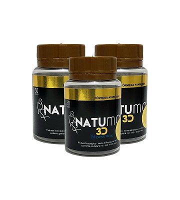 NATUMAX 3D (03 FRASCOS)