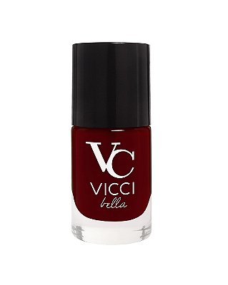Esmalte para unhas Bordô Bella de Longa Duração