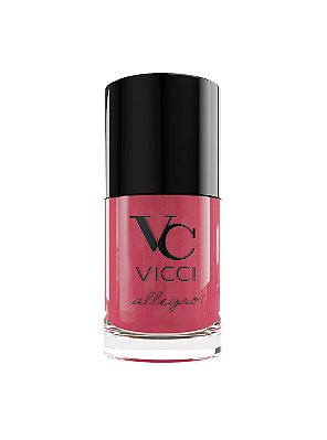 Esmalte para unhas Rosa Coral Allegro com Vitamina E e Óleo de Argam