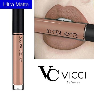 Batom Líquido Matte Nude Longa Duração