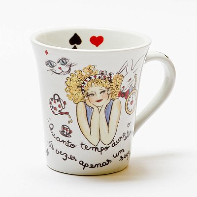 Caneca Alice - Linha Frases