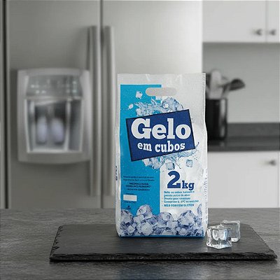 Saco para Gelo 2kg - Alça - 600 Unidades