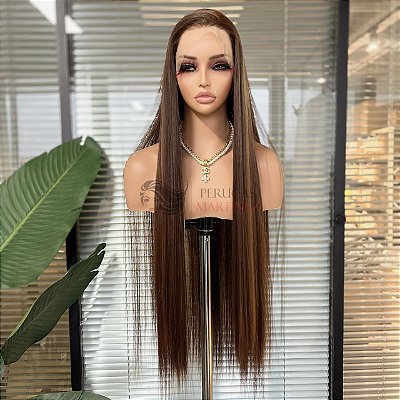 LACE FRONT MELISSA CASTANHO LONGA 13 X 3