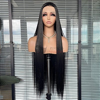 LACE FRONT MELISSA PRETA LONGA 13 x 6