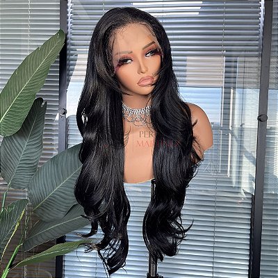 FULL LACE FRONT JADE PRETA ONDULADA 13 X 6